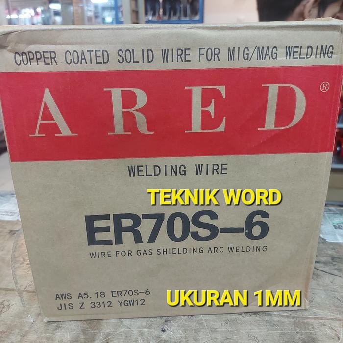 Terbagus Kawat Las Co2 Mig Wire Solid Aws 702-6 0.8Mm 1Mm Dan 1.2Mm 15Kg Solid Terlariss 