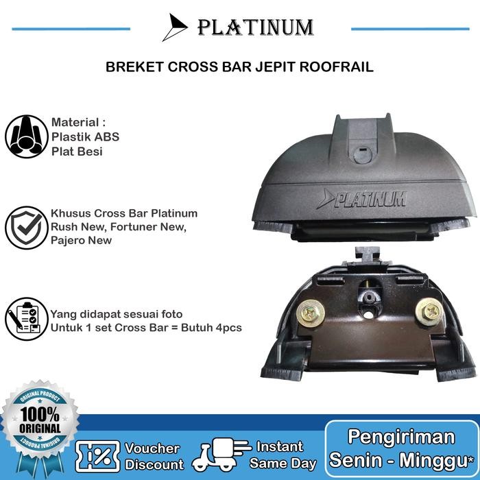 Ready Breket Cross Bar Pajero / Rush Khusus Platinum New