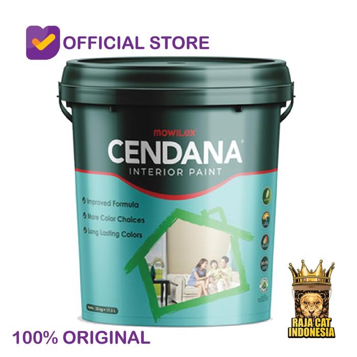 Cat Tembok Plafon Interior Mowilex Cendana Putih 101 25 Kg Pail