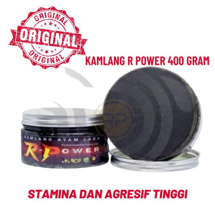 PetShoPq- Jamu Ayam Kamlang R Power 250 Gram - Jamu Ayam / Kamlang Rp