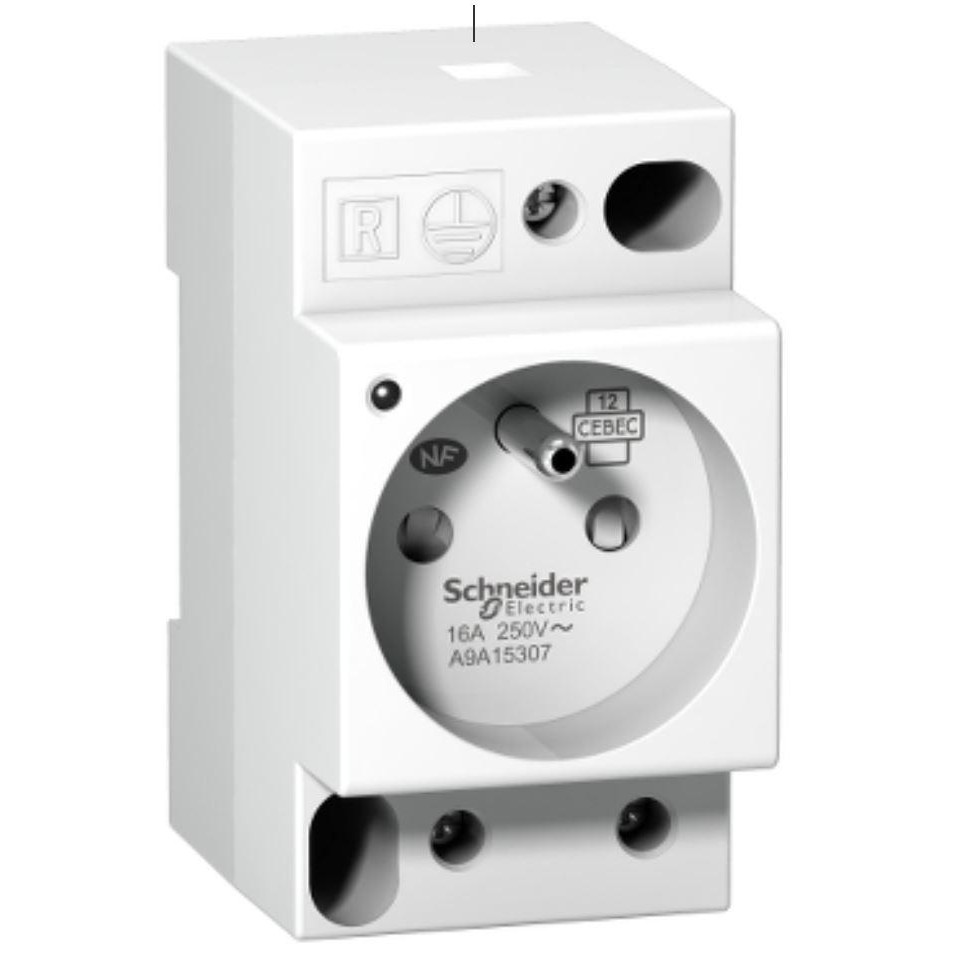 Schneider Power Socket Din Rail A9A15307