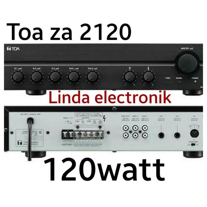 Terbaik Ampli Toa Za 2120 (120Watt) Terlariss 