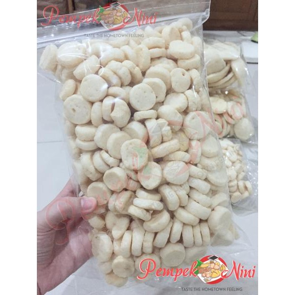 Eat,- Kemplang/Kerupuk Koin/Dollar Ikan Belida Asli Palembang