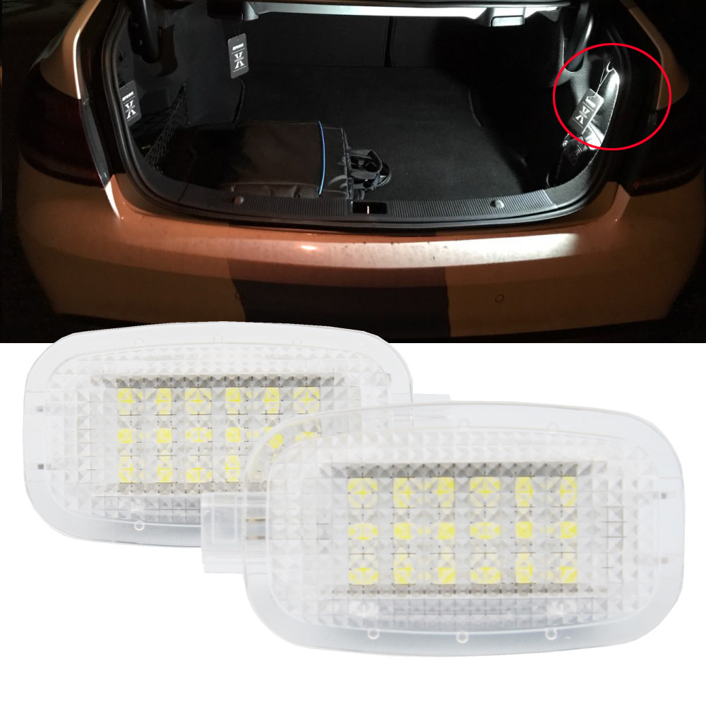 2x LED Luggage Interior Light for Benz W204 W212 W207 W221 W216 R230