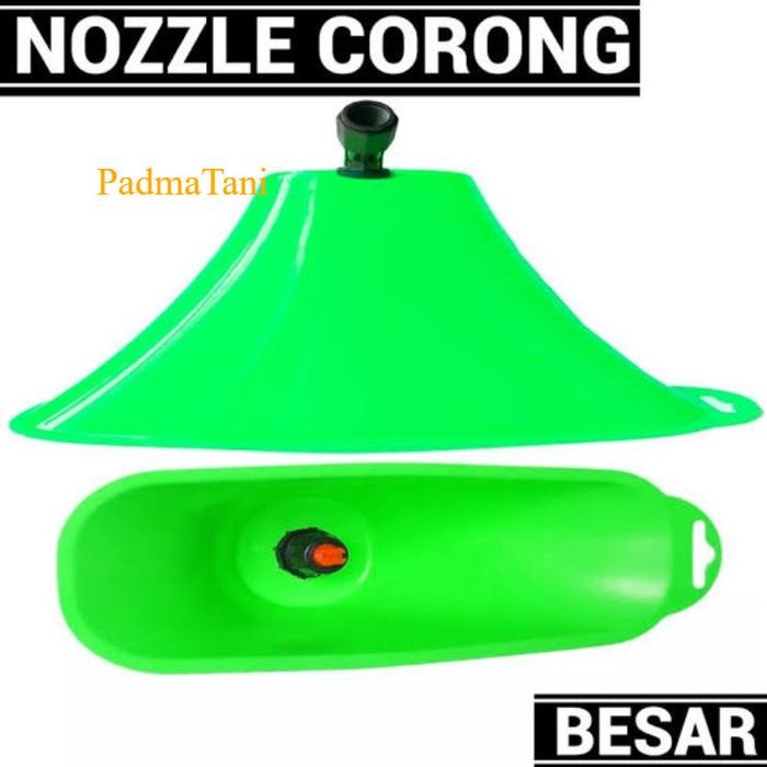 InstanMohonChat- Nozzle Sprayer Corong Anti Angin Mode Kabut Kipas Mantab