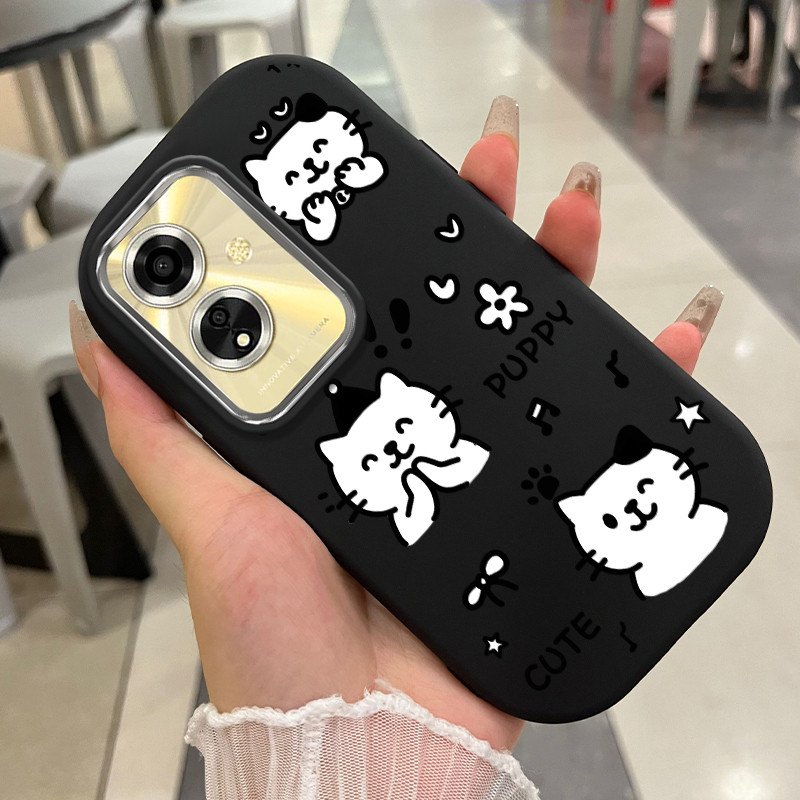 Casing Hp Untuk OPPO A59 F1s Case Casing Kucing kecil HP Kasing bulat gemuk Cesing Silikon Softcase