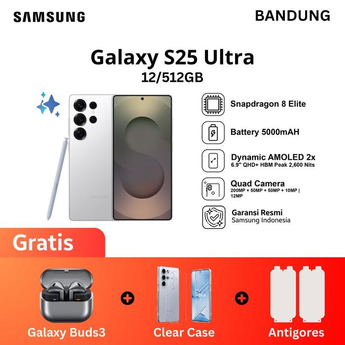 Samsung Galaxy S25 Basic, S25 Plus, S25 Ultra - Smartphone Ai, Galaxy Ai, Prosesor Snapdragon 8