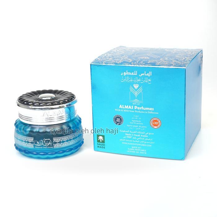 BUKHUR MAMOUL OUD AZRAQ 60GR BUHUR ALMAS MAMUL BUKHOUR DUPA IMPOR WEWANGIAN