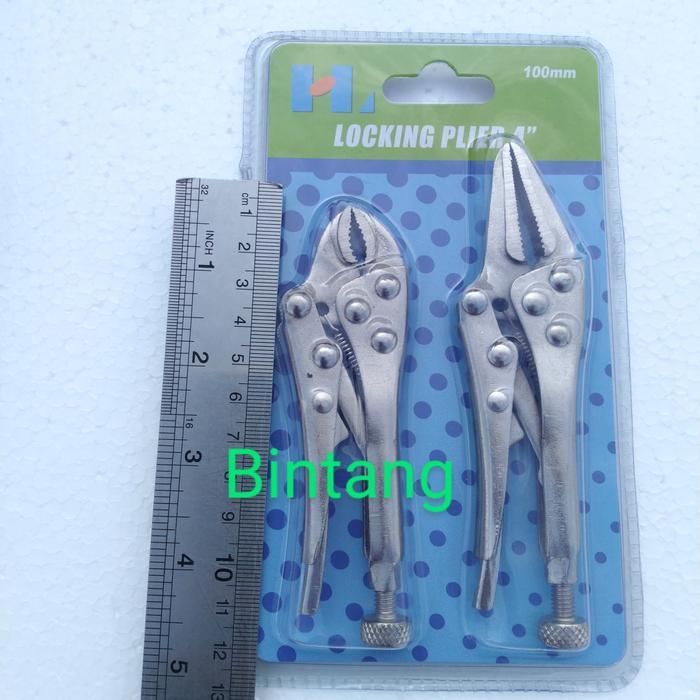 Terlaris Tang Jepit Buaya Mini Set Long Dan Curve