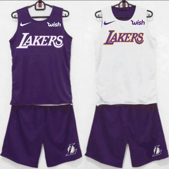 JERSEY BASKET ANAK NBA LAKERS/JERSEY BASKET ANAK LA LAKERS-Bolak-balik