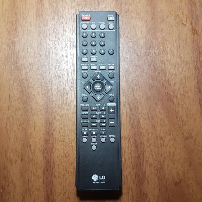 Remote Dvd Player Lg Akb33210908 Second Original Terlaris