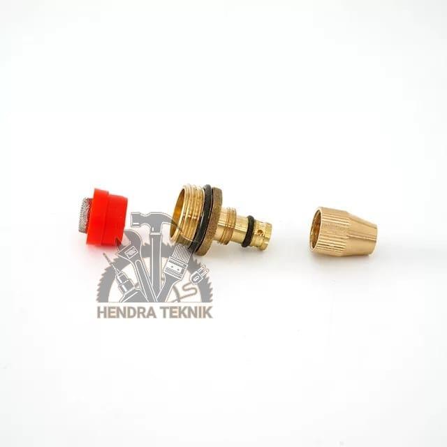 NEW SPUYER KABUT 1 LUBANG 1/2" KUNINGAN SPUYER LURUS NOZZLE KABUT NOSEL LURUS