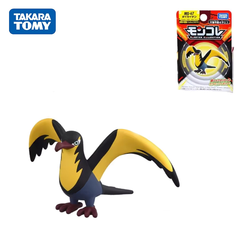 Originanl Tomy Takara Pokemon Action Figurine Toy Deoxys Snorlax Terapagos Scream Tail Figure
