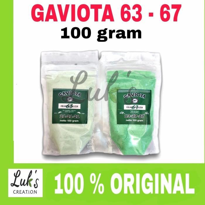 GAVIOTA 63 GAVIOTA 67 pupuk anggrek tanaman hias hidroponik 100 GRAM