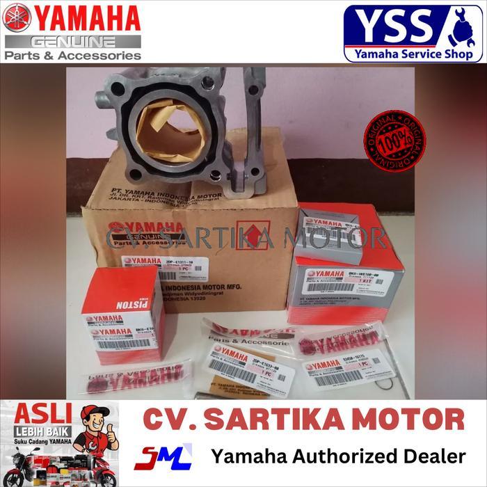 CYLINDER/ BORING + PISTON KIT BK6 ORIGINAL YAMAHA R15 V3 V4 R15 LED/CYLINDER & PISTON