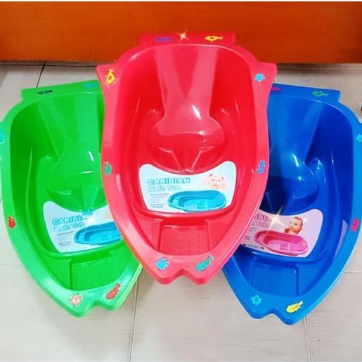 PROMO BAK BAYI FISH BAK MANDI BAYI BENTUK IKAN BAK MANDI BAYI INDO KURNIA - BAK BAYI IKAN BIRU