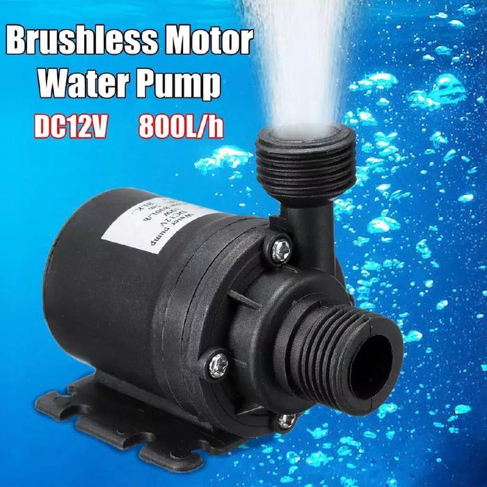 pompa air celup dc 12 volt 800L/H