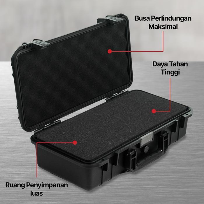 TaffGuard Kotak Perkakas Tool Box Custom Hard Carry Case Storage Box Koper Multifungsi Organizer