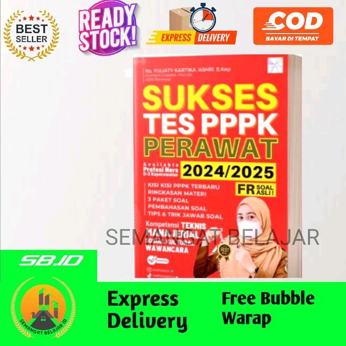 BUKU SUKSES TES PPPK PERAWAT + 2024 - 2025 TERBARU BUKU PPPK PERAWAT 2024 / New