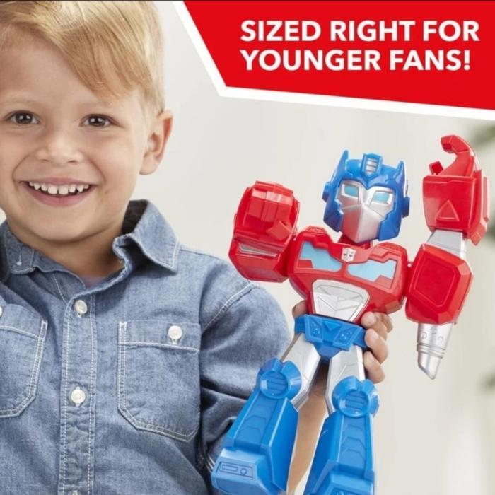 HOT SALE PLAYSKOOL TRANSFORMERS MEGA MIGHTIES OPTIMUS PRIME- ACTION FIGUREROBOT TERMURAH