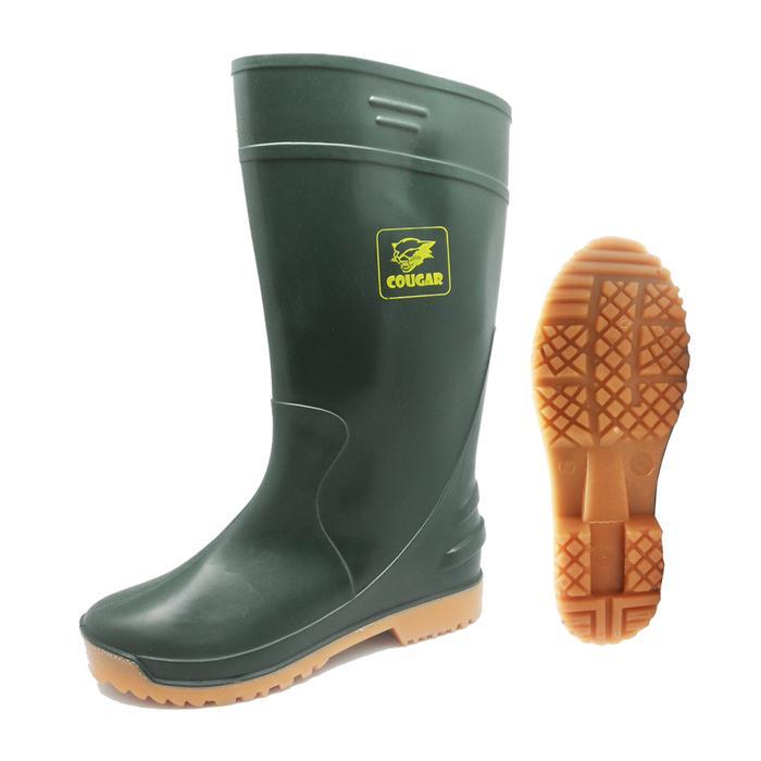 Rubber Boot Green / Sepatu Boot Karet Hijau Cougar 32CM