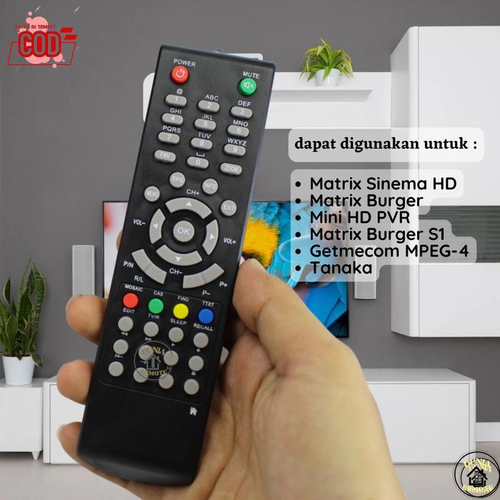 NEW Remot Remote Receiver Parabola Matrix Burger MP4 Tanaka Mini HD