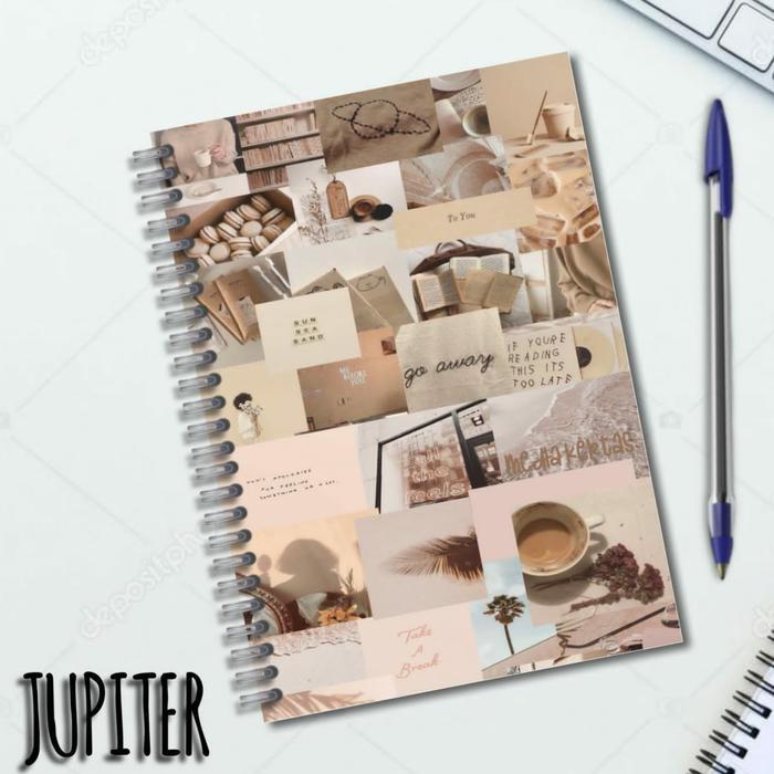 Notebook B5/Buku Notebook Grid Line Dotted Blank/Buku Catatan Notebook