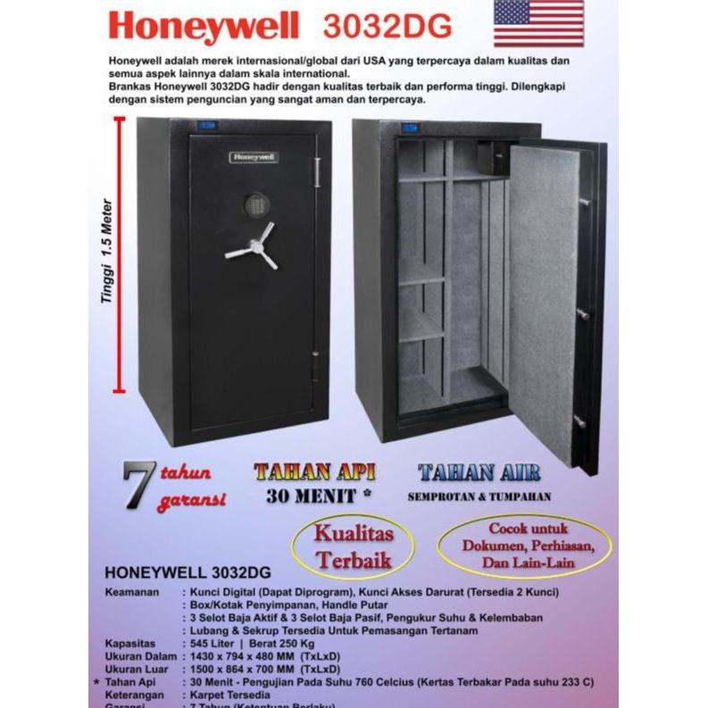 Brankas HONEYWELL 3032DG Brangkas Khusus 3032-DG Bahan Baja Tahan api