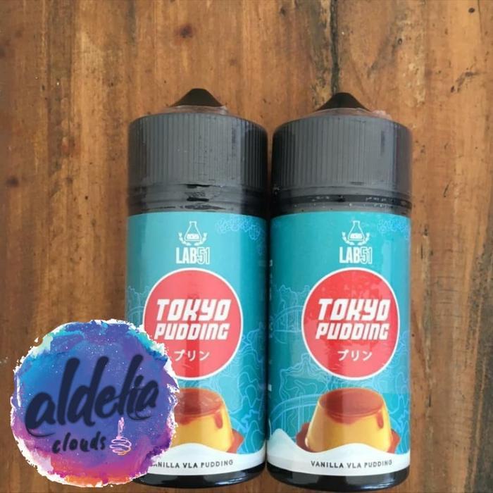 Tokyo Pudding Vanilla Vla Pudding 3Mg 100Ml By Lab51 Original