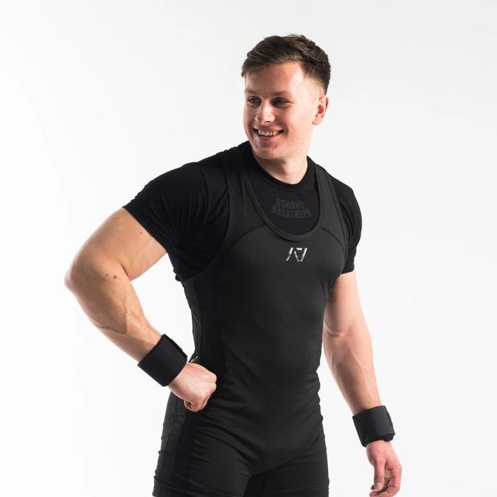 A7 Luno Men s Singlet Stealth IPF Approved Powerlifting Raw Suit Mens Womens Power Lifting Lifter Li