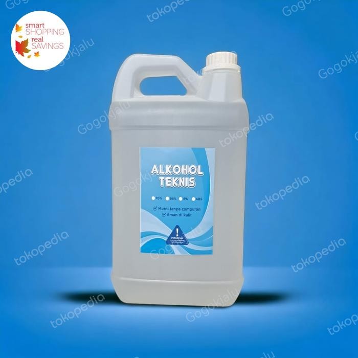 ALKOHOL TEKNIS 96 % - 5 LITER