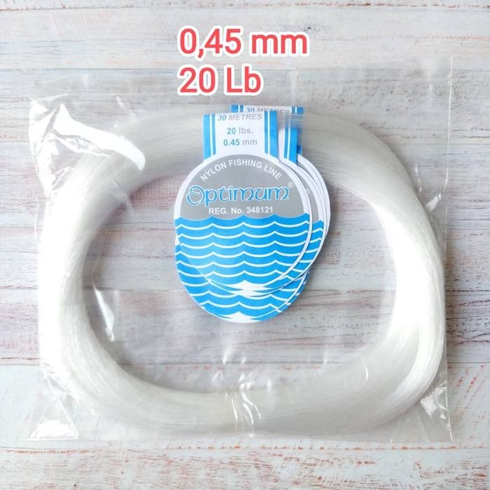 Senar damyl optimum 0,45 mm 20 LB, senar nelayan, senar