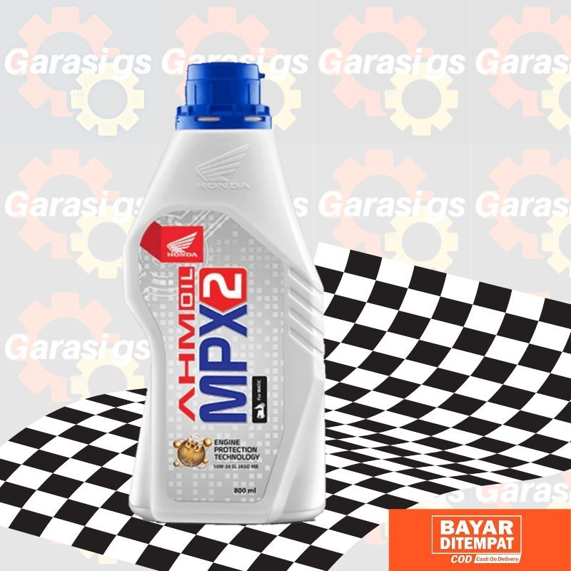 Oli Mpx 2 800ml Pelumas motor Honda matic Beat fi Vario 110 fi Vario 125 Vario 150 Scoopy fi Spacy