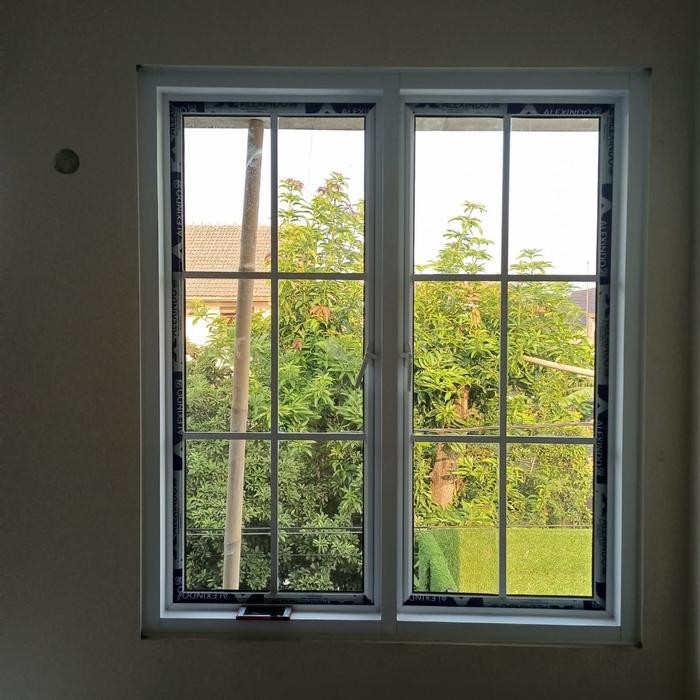 Kusen Aluminium Jendela Dobel Cesmen 160 X 120