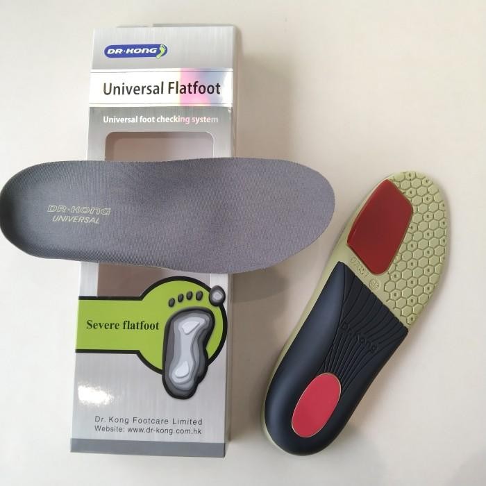 Insole Sepatu DR KONG Universal FlatFoot (Severe FlatFoot)