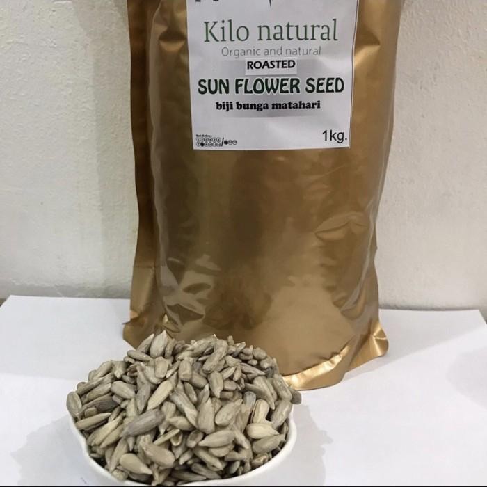 

Pilihan- Sunflower Seed Panggang Kupas 1Kg / Sunflower Roasted 1Kg