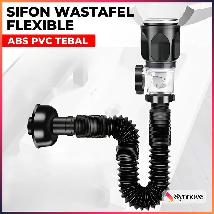 Sifon Wastafel Flexible Penutup Otomatis Pop Up Selang Fleksibel Wastafel Sifon Angsa Wastafel