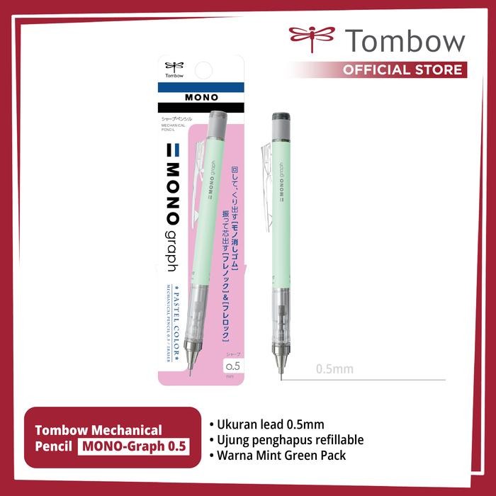 

Tombow Pensil Mekanik / Mechanical Pencil Mono Graph