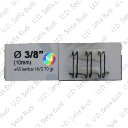 

SPIRAL KAWAT JILID / BINDING TOPAS 3/8" ( 3:1 F4 ) ( 100 BATANG )