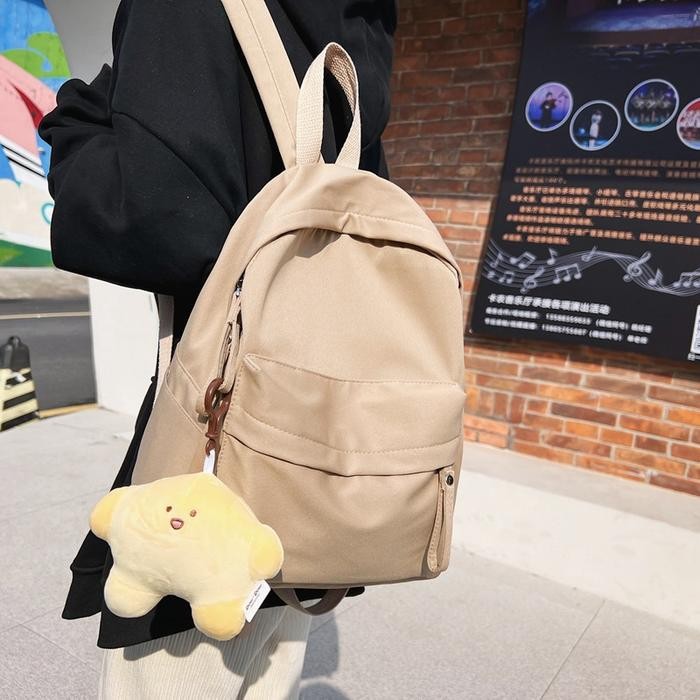 Palomino - Yuri Bag Tas Ransel Wanita Korean Waterproof School Backpack Perempuan Stylish - 19Y