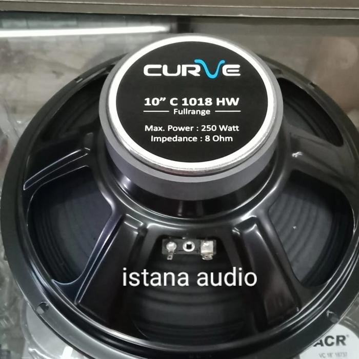Speaker Full Range Curve C1018Hw Full Range 10In