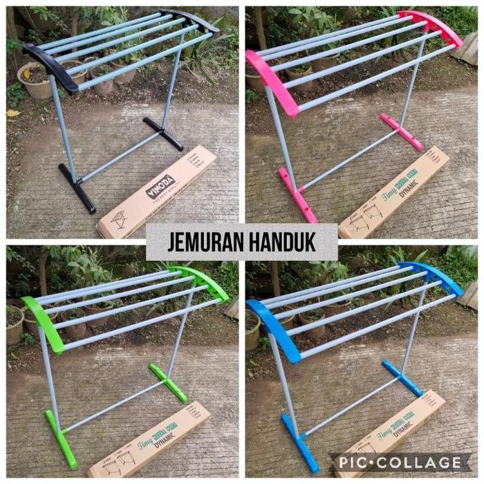 Lion Star House - Jemuran Handuk Vinoda Rak Handuk Jemuran Lipat Praktis