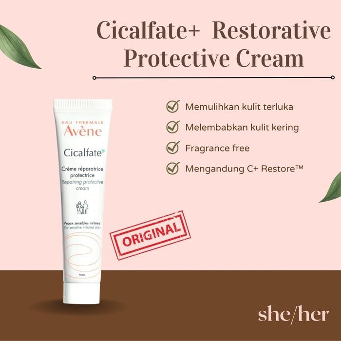Pilihan- Avene Cicalfate+ Restorative Protective Cream 40Ml