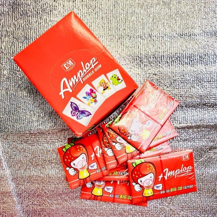 

BUBLE GUM AMPLOP (ISI 30PCS/PAK) KODE 20