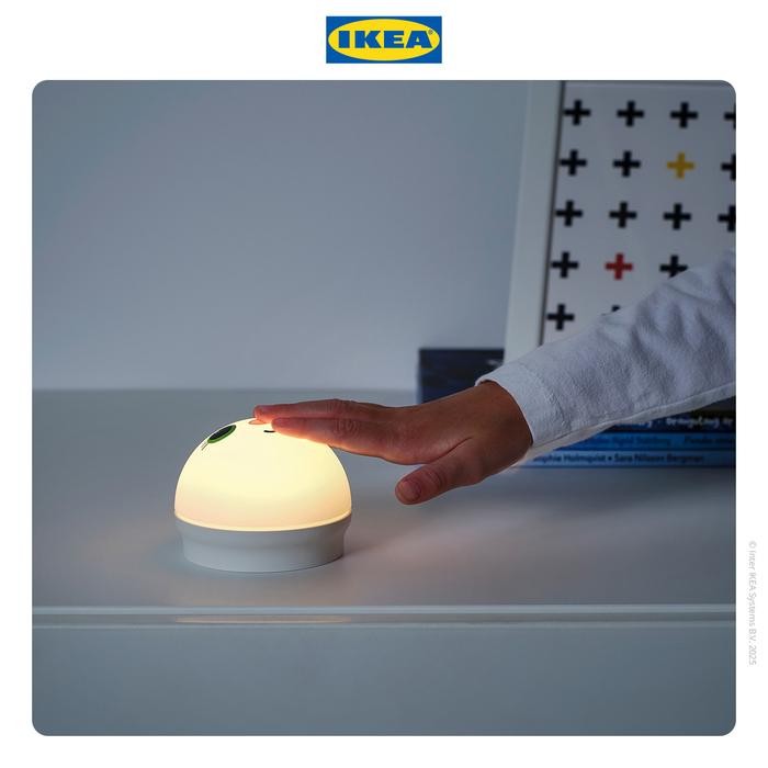 IKEA KORNSNO Lampu Tidur Baterai Motif Kelinci Plastik masih ready