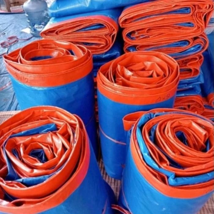 TERPAL PLASTIK UKURAN 5X6 BAHAN TEBAL BERKUALITAS SUPER