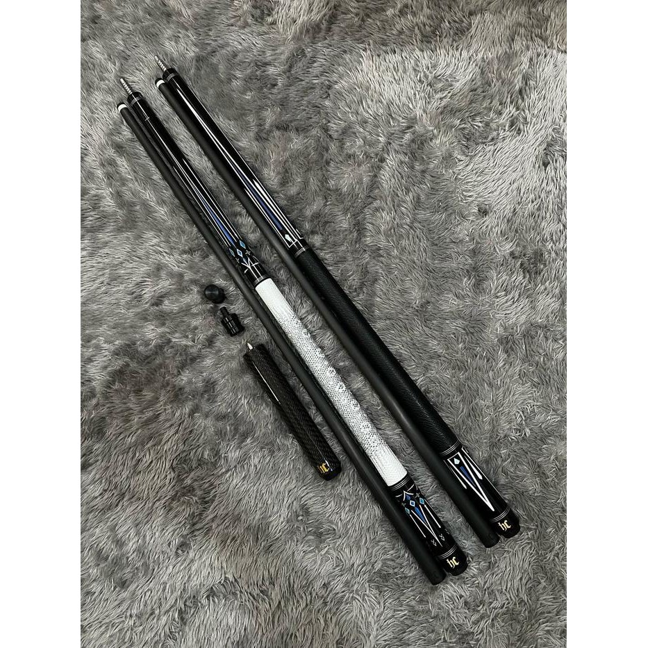 Stick Billiard Hc Cue 12.5Mm Carbon Cue Leather Grip Low Deflection / Stick Hc Cue Carbon - Hc Cue 6