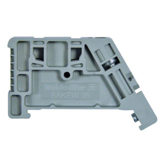 

New SAKEW 35 - END BRACKET / STOPPER SAKDU PN : 1129450000 - WEIDMULLER
