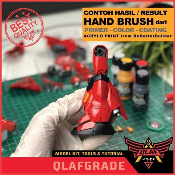 

ACRYLO MILITARY LIGHT BLUE C60 cat gundam handbrush airbrush model kit