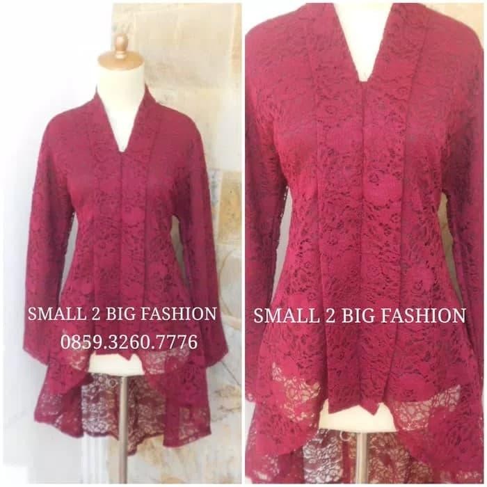 kebaya brukat abu / kebaya muslim silver / kebaya brokat panjang